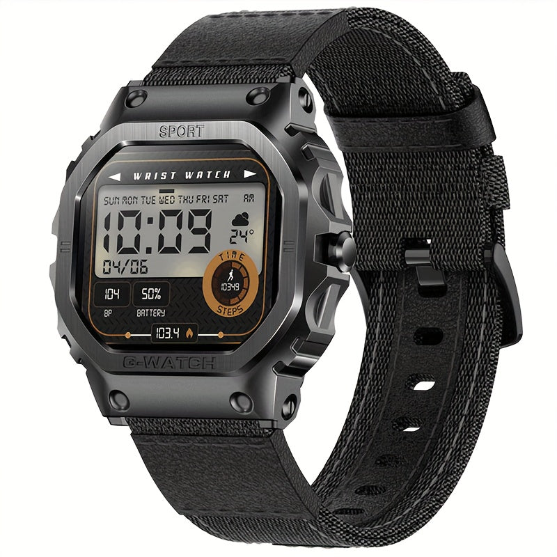 2024 New Smart Watch For Men 1.57 Inches Outdoor Sports Smartwatch With Answer/Make Call Compatible With IPhone And Android Phones G-SHOCK Style