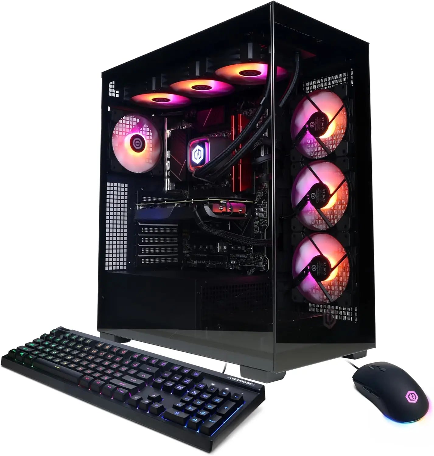 CyberPowerPC Gamer Xtreme VR Gaming PC, Intel Core i9-14900KF 3.2GHz, GeForce RTX 4070 Super 12GB, 32GB DDR5