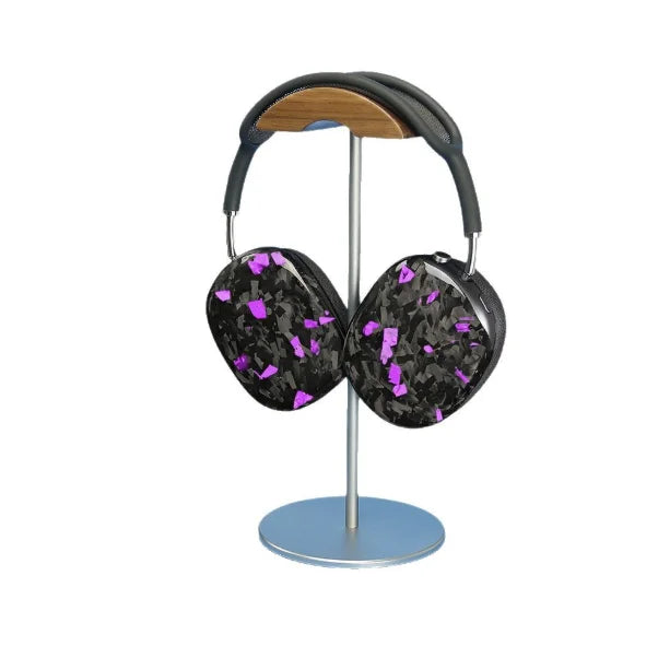 In Stock Carbon Fiber Ear Cups for AirPods Max Case  Forged Colorful Texture & Military-Grade Shockproof Shell