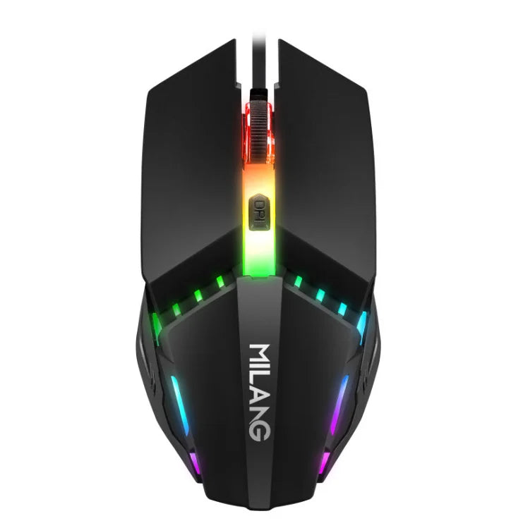 Gaming Pc Mi  Lang T8 Handed Glowing Gaming Keyboard Eat Chicken Keyboard Connected to Mobile Phone Sharpshooter Throne