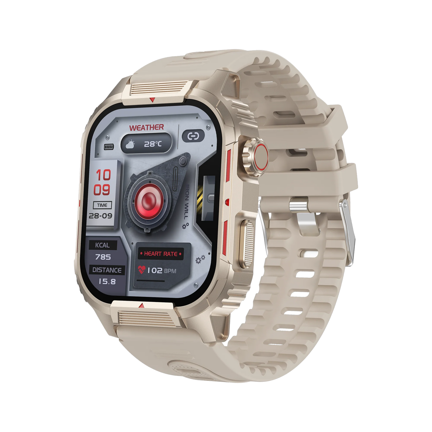 ZW47 Smartwatch for Men Women Custom Logo Screen BT 5.0 IP67 Compass Remote Control Hot Selling for Android IOS Sports Use