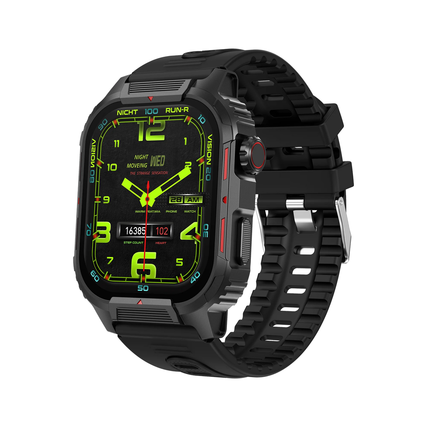 ZW47 Smartwatch for Men Women Custom Logo Screen BT 5.0 IP67 Compass Remote Control Hot Selling for Android IOS Sports Use