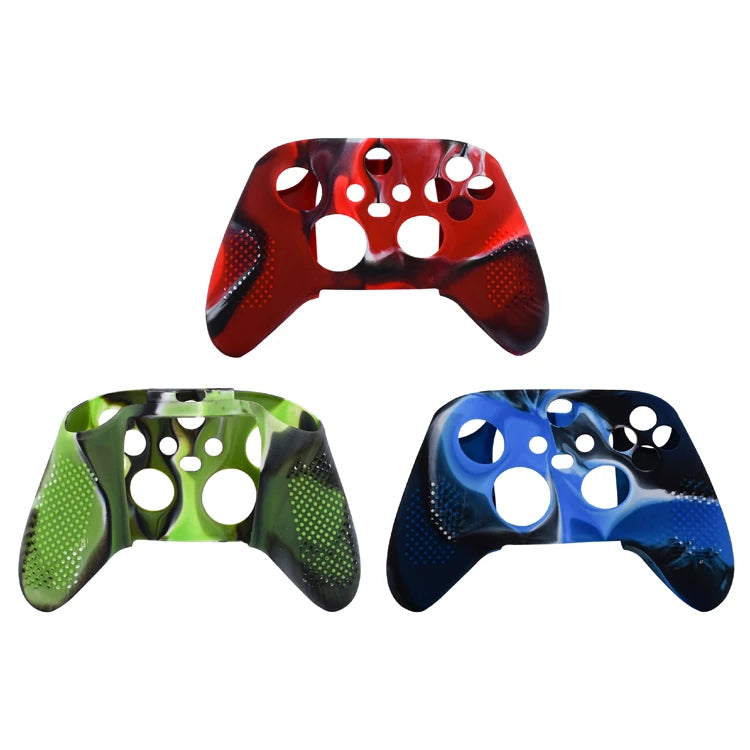 Solid Color Silicone Case for Xbox Series X Controller Protective Case Camouflage Skin for Xbox Controller Factory Direct Sales