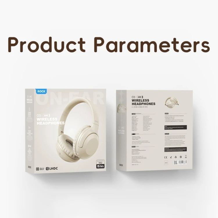 ROCK O3 Head-mounted Noise Reduction Wireless Headset