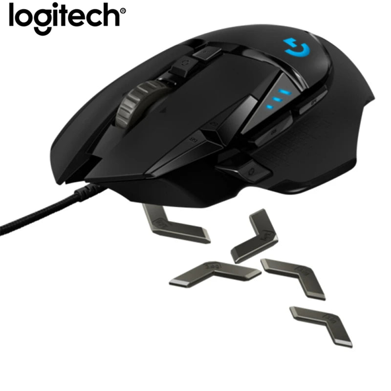 Logitech G502 HERO RGB Professional Gaming Mouse 25600DPI Programming Mouse Adjustable Light Synchronizatio For Mouse Gamer