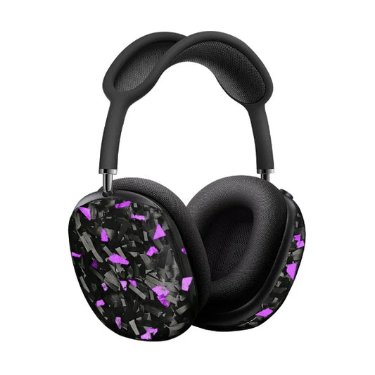 In Stock Carbon Fiber Ear Cups for AirPods Max Case  Forged Colorful Texture & Military-Grade Shockproof Shell