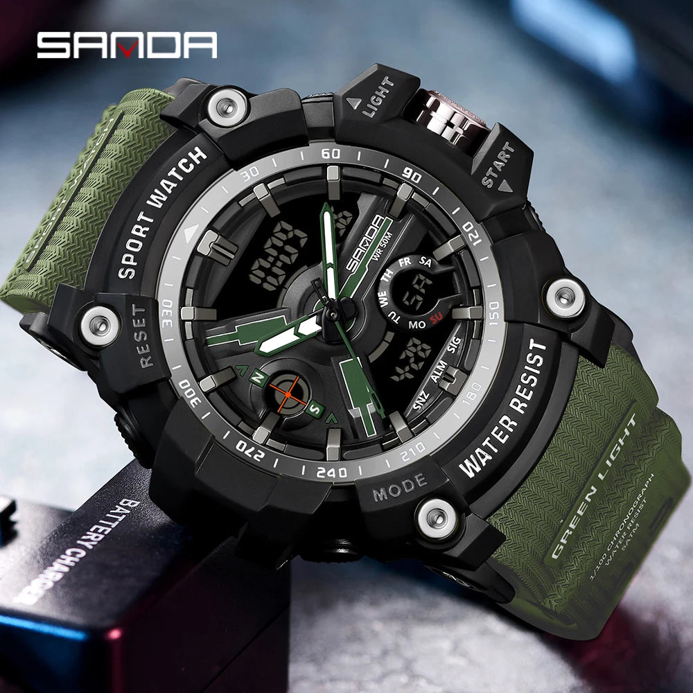 Military Shock Watches G-Style Clock For Men Boy Quartz Analog Wristwatch Waterproof Sport Watch Men Dropship Relogio Masculino