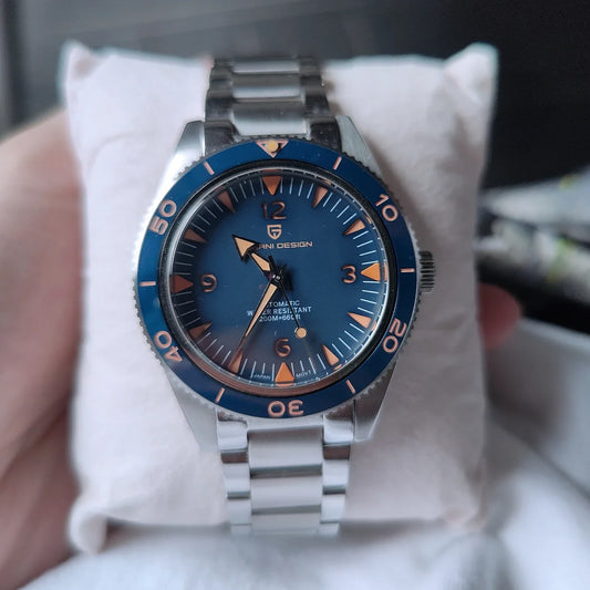 2023 New PAGANI Design 41mm Men's Automatic Mechanical Watch Classic Retro 200m Waterproof Business Sports Watches Reloj Hombre