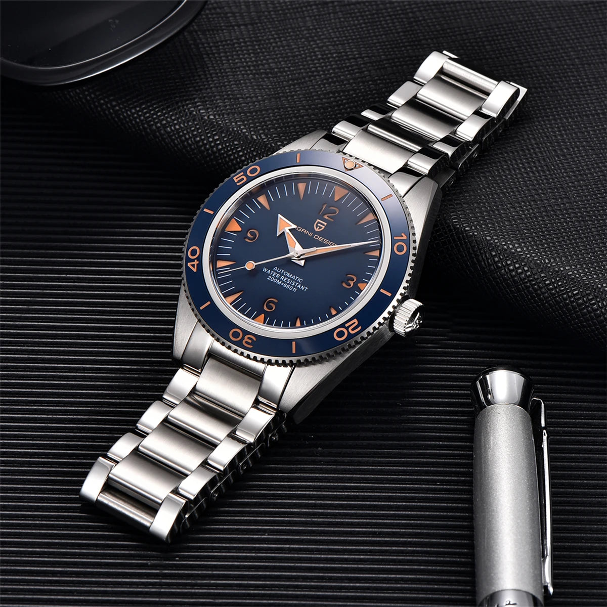 2023 New PAGANI Design 41mm Men's Automatic Mechanical Watch Classic Retro 200m Waterproof Business Sports Watches Reloj Hombre