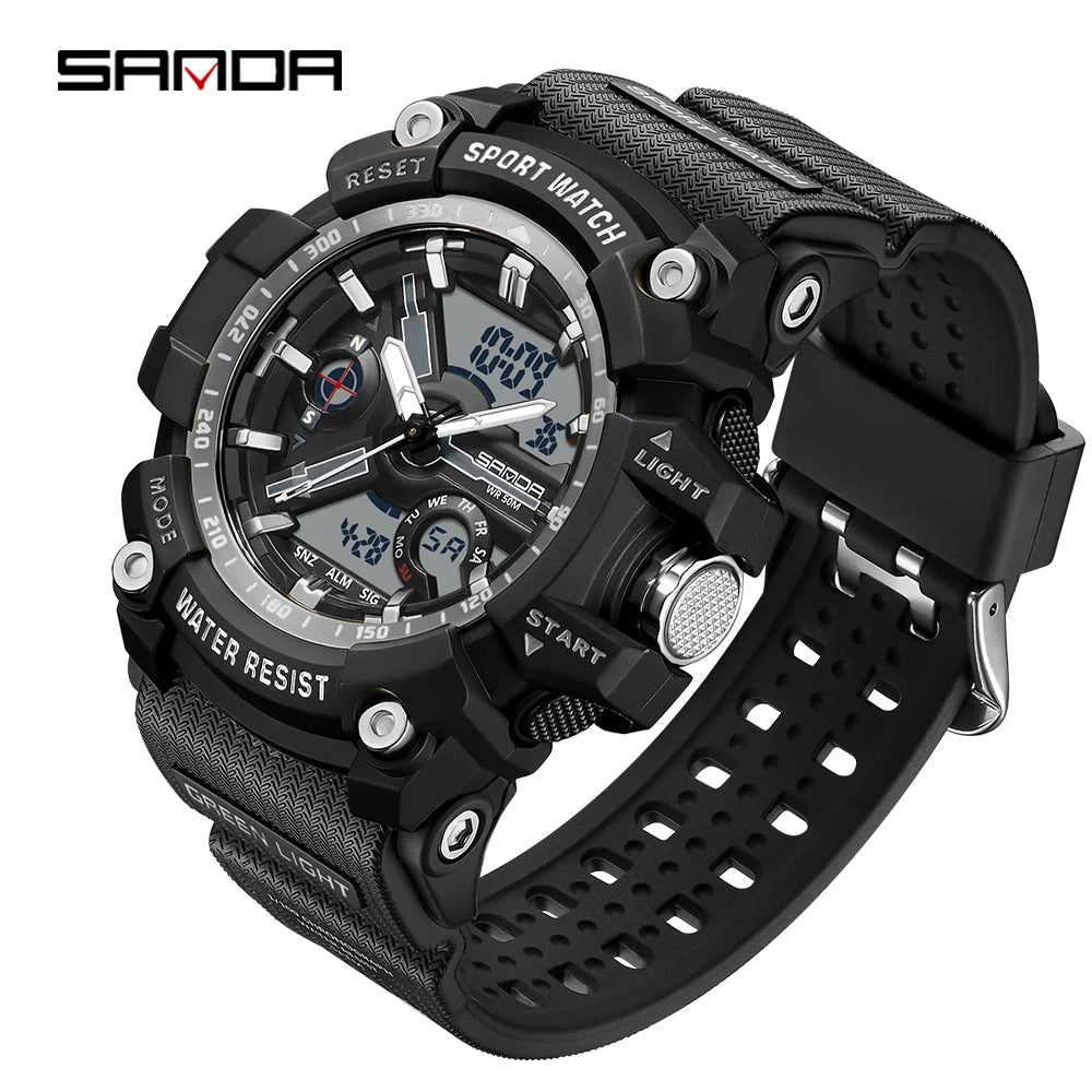 Military Shock Watches G-Style Clock For Men Boy Quartz Analog Wristwatch Waterproof Sport Watch Men Dropship Relogio Masculino