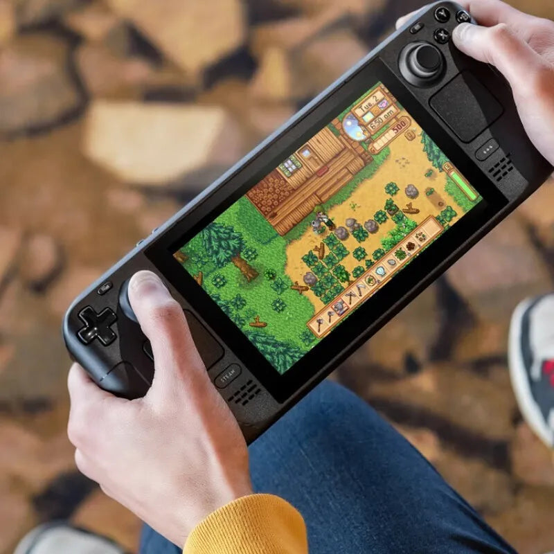 Used Steam Deck 64GB Handheld Retro Game Console IPS Screen Video Gaming Console