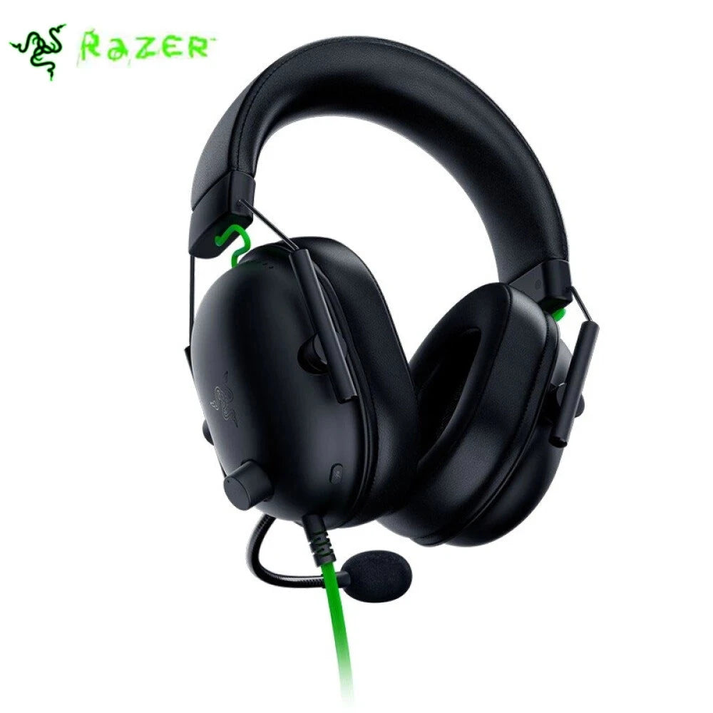 Original Razer BlackShark V2 X/V2 Gaming Headset With TriForce 50mm Driver HyperClear7.1Surround Sound with Mic-For PS4 PS5 Xbox