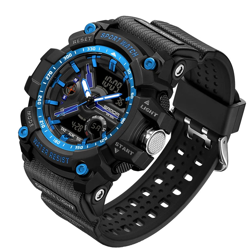 Military Shock Watches G-Style Clock For Men Boy Quartz Analog Wristwatch Waterproof Sport Watch Men Dropship Relogio Masculino
