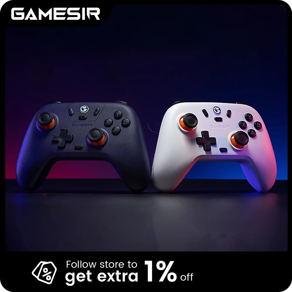 GameSir T4 Nova Lite Switch Controller Hall Effect Gamepad for Nintendo Switch iPhone Android Mobile Phone Windows PC Steam