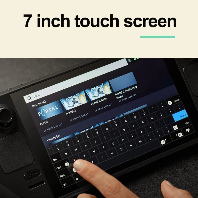 Used Steam Deck 64GB Handheld Retro Game Console IPS Screen Video Gaming Console