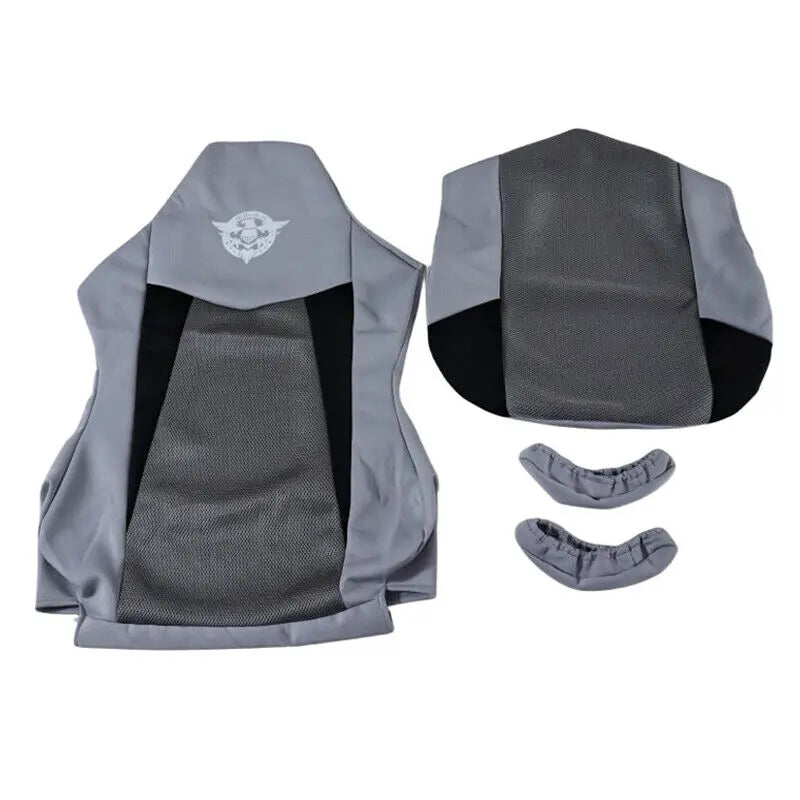 Gaming Chair Cover Elastic Breathable Dustproof Chair Protector Universal Soft Elasticity Polar Fleece Armchair Slipcovers