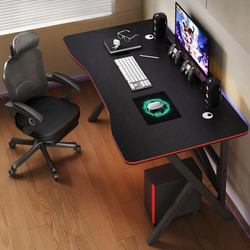 Ergonomic Gaming Table Desktop Computer Desk Study Table Gaming Luxury Stable Gaming Table Bedroom Writing and Learning Desk