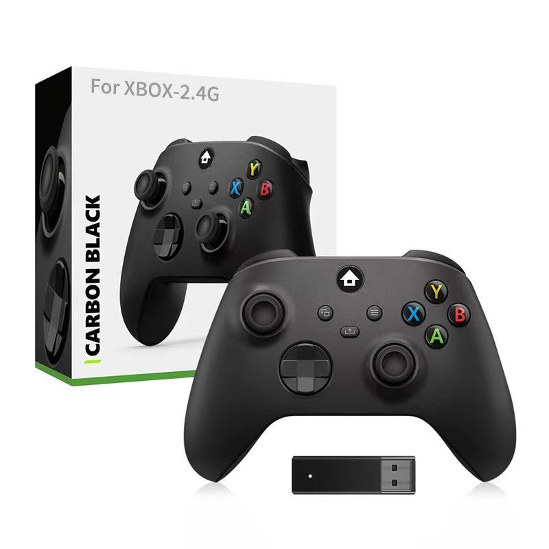 Game controller for console games and various computer games Gamepad Xbox Wireless Controller with 2.4G Wireless Adapter, 3.5mm Audio Jack Wireless Controller Compatible with Xbox One, Xbox Series X/S, Xbox One X/S, Windows P